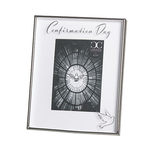 Holy Spirit Confirmation Floating Picture Frame 8 1/2" ( 4 x6) - Unique Catholic Gifts