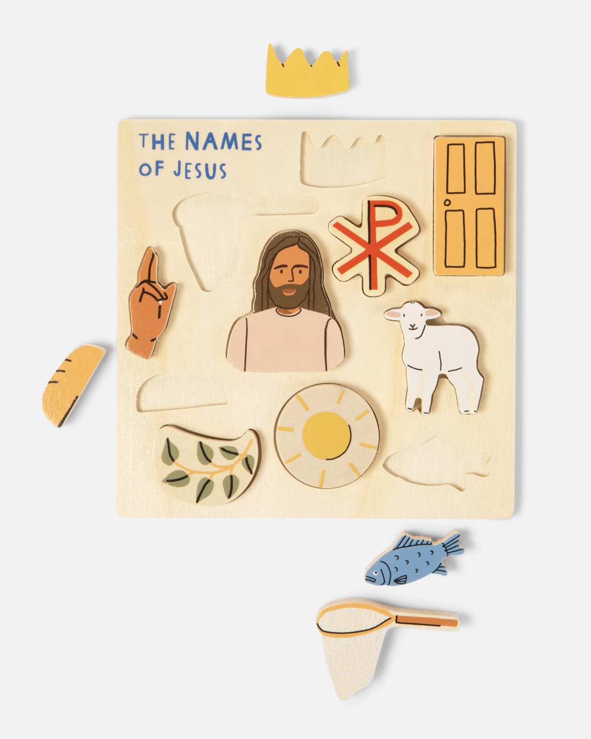 Jesus Wooden Puzzle - JMJs Catholic Store, Inc