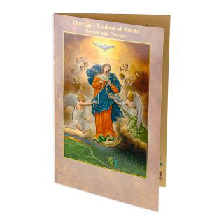 Mary Untier of Knots Novena Book - JMJs Catholic Store, Inc