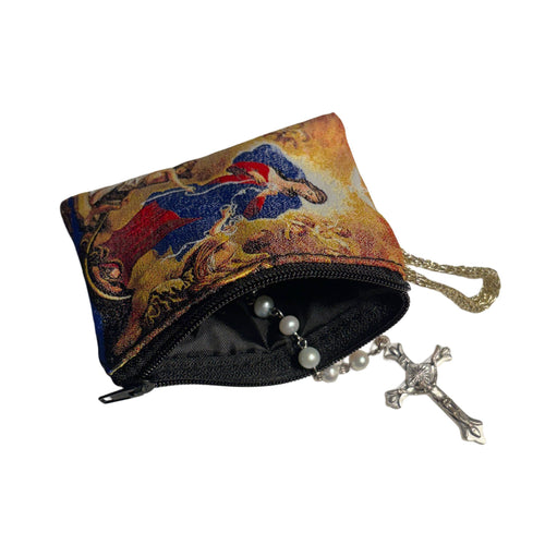 Our Lady Undoer of Knots Rosary Pouch 3″ x 4″ - JMJs Catholic Store, Inc