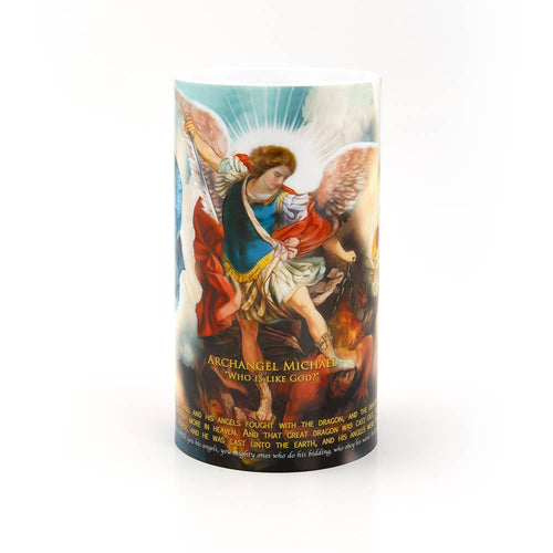 The Saints Collection Archangels Prayer Candle - JMJs Catholic Store, Inc