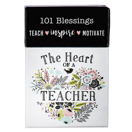 Box of Blessings Heart of a Teacher - JMJs Catholic Store, Inc