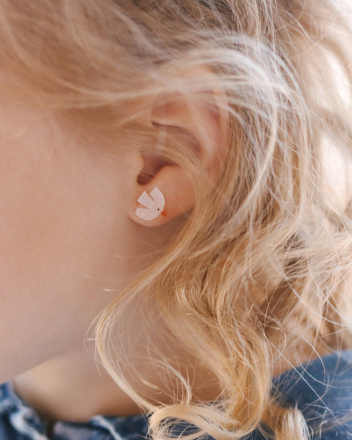 Marian Stick On Earrings - JMJs Catholic Store, Inc