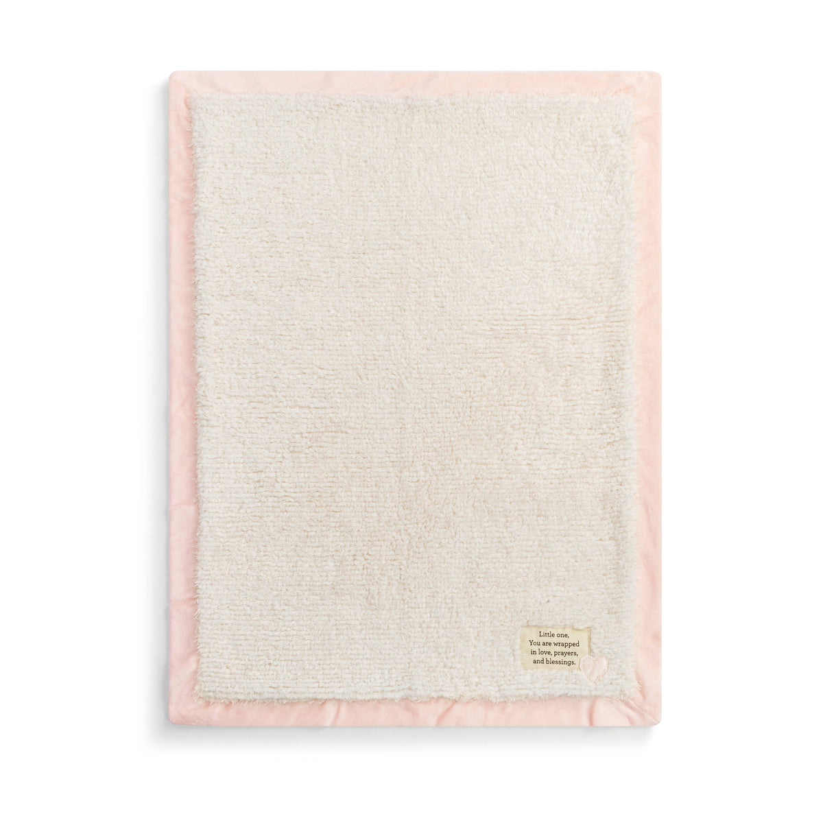 Wrapped in Prayer Blanket - Pink 30"w x 40"long - JMJs Catholic Store, Inc