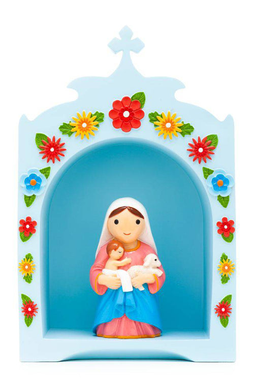 Little Shrine Mercy Catholic Home Gift | Devotional Decor | Little Drops of Water - JMJs Catholic Store, Inc