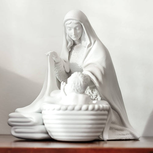 Hidden Moments Collection: Laundry with Jesus Catholic Mary Statue - JMJs Catholic Store, Inc