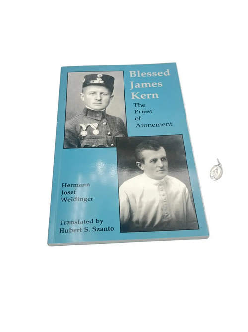 Blessed James Kern, The Priest of Atonement with Miraculous Medal - JMJs Catholic Store, Inc