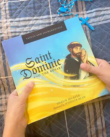 Saint Dominic and the Rosary by Shaun McAfee - JMJs Catholic Store, Inc