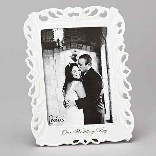 Wedding Frame Photo 5x7 : "Our Wedding Day"