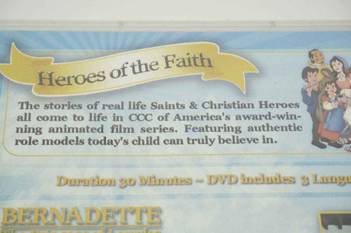 Bernadette DVD, Cartoon Film