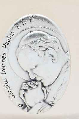 Saint Pope John Paul II Holy Water Glass Bottle