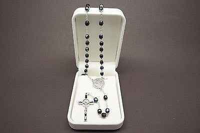 St Saint Benedict Elegant Rosary and Prayer