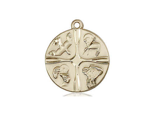 14kt Gold Filled Christian Life Medal - Unique Catholic Gifts