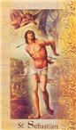 Biography Card of St. Sebastian - Unique Catholic Gifts