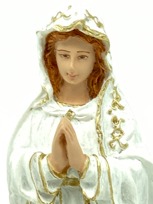 Our Lady of Fatima Statue 5" - Unique Catholic Gifts