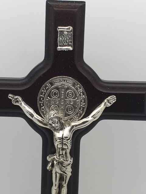Saint Benedict Standing Crucifix (9")