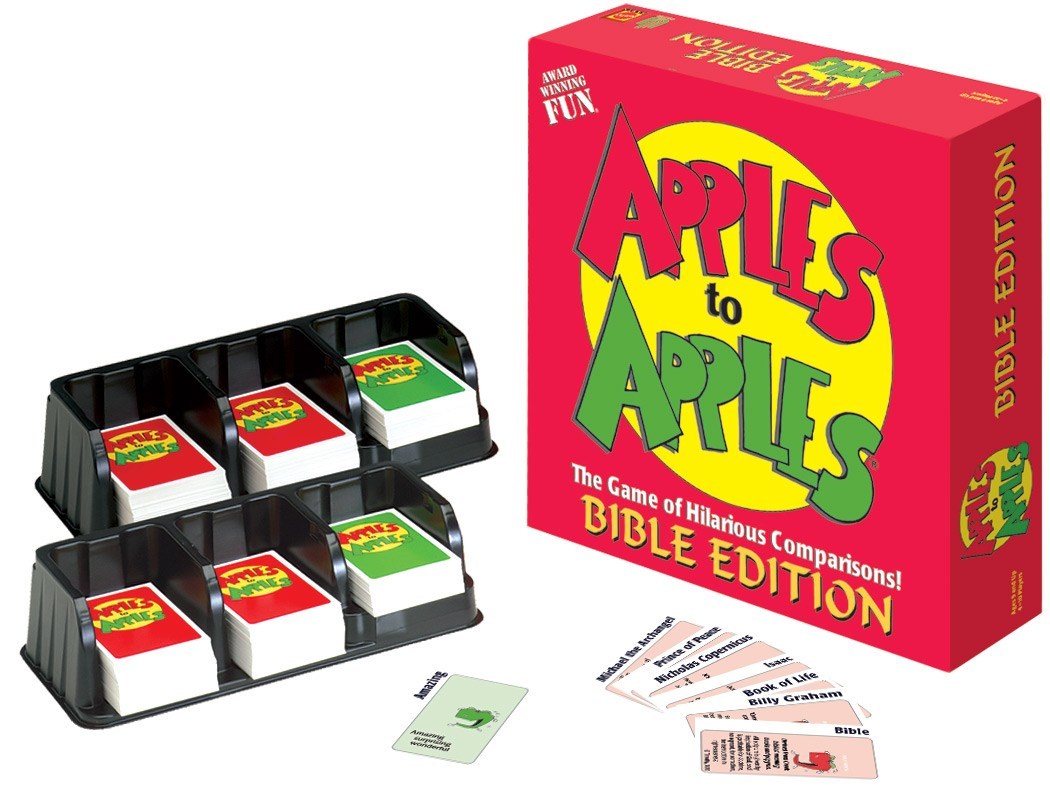 Apples To Apples Bible Edition - Unique Catholic Gifts