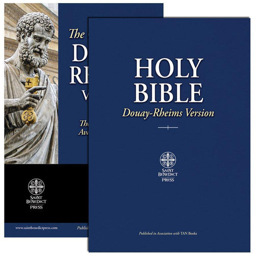 Douay-Rheims Bible (Quality Paperbound) Holy Scripture - Unique Catholic Gifts